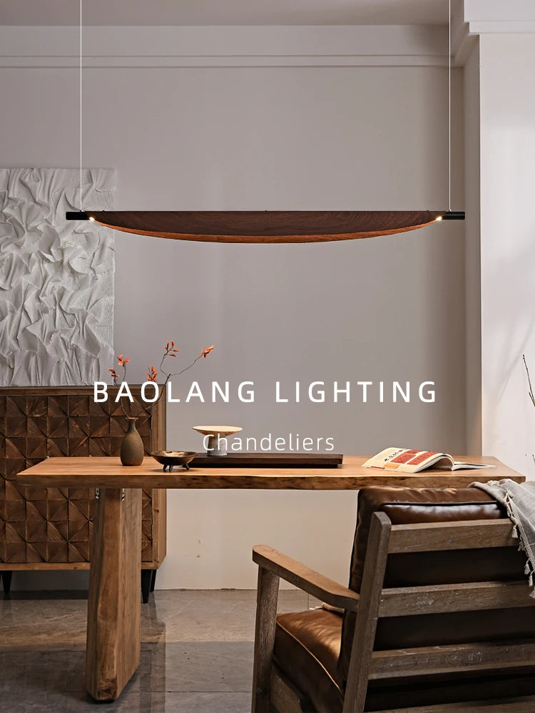 lustre wabi-sabi japonais design luxe pour restaurant et bar - vue 2 sur 9