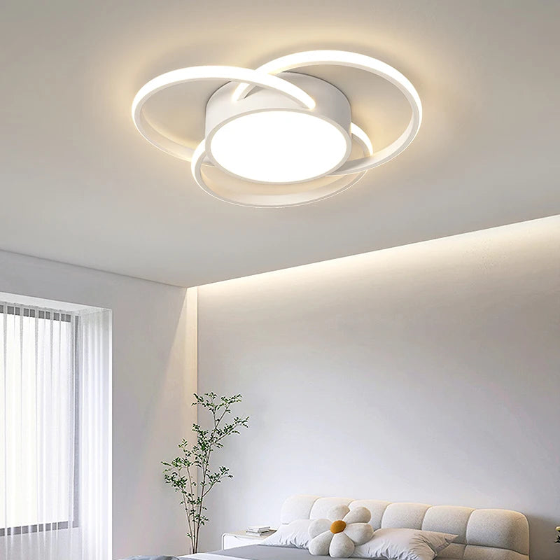 lustre moderne led pour décoration intérieure nordique élégante - vue 3 sur 21
