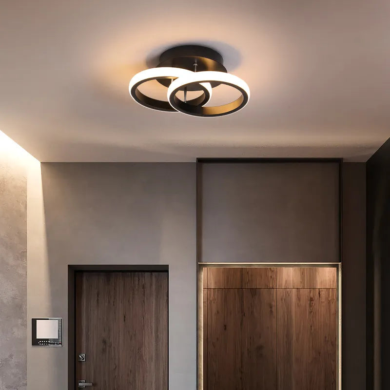 applique murale lumière entrée moderne balcon