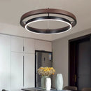 Lustre design anneau moderne