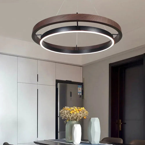 Lustre design anneau moderne