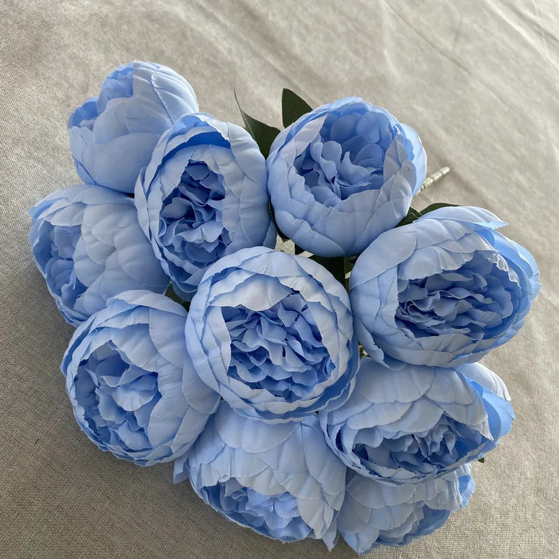 bouquet de pivoines artificielles pour mariage et décoration élégante - vue 12 sur 21