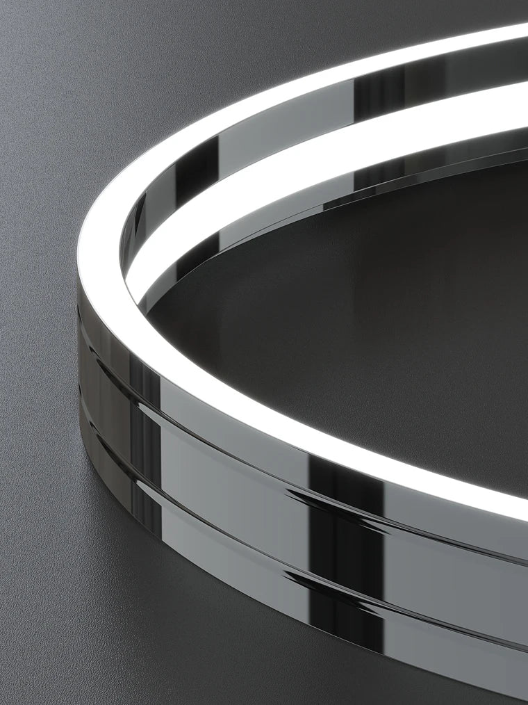 lustre moderne en métal pour éclairage intérieur élégant - vue 7 sur 16