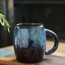 Mug ceramique style japonais retro grande capacite couple