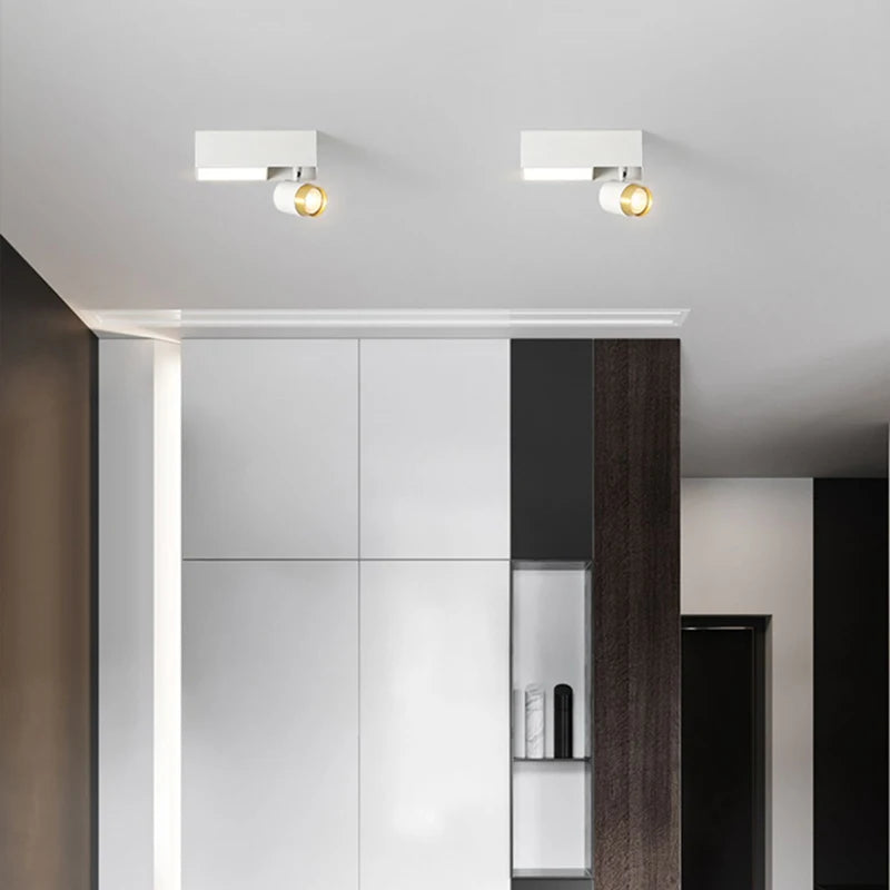 plafonnier Nordique moderne LED allée pour chambre salon salle à manger décoration de la maison intérieur - vue 3 sur 10