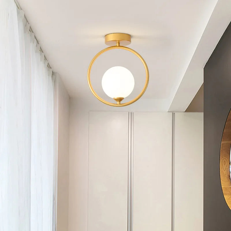 Plafonnier Nordique Simple Moderne - vue 5 sur 16