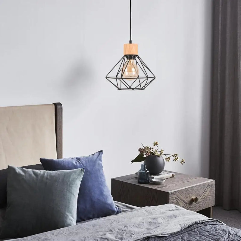 luminaires suspendus en métal style industriel rétro loft pour restaurant bar