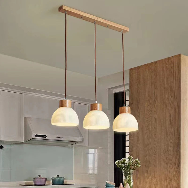 Suspension en bois pour cuisine - vue 2 sur 9