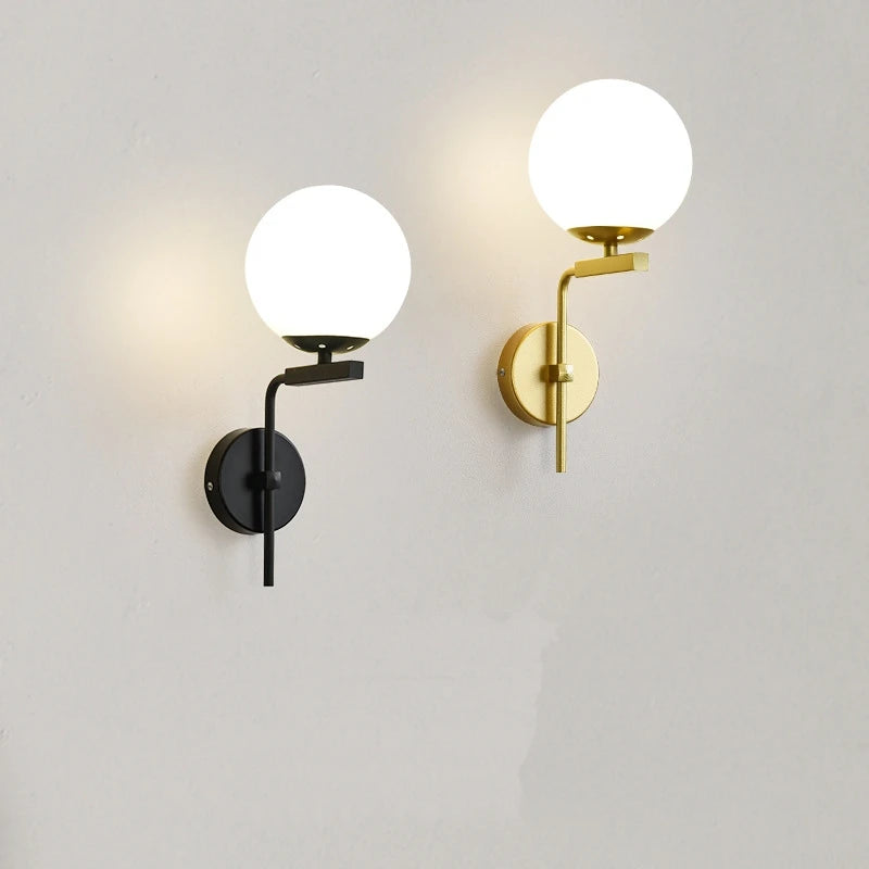 Applique led vintage escalier loft noir - vue 2 sur 9