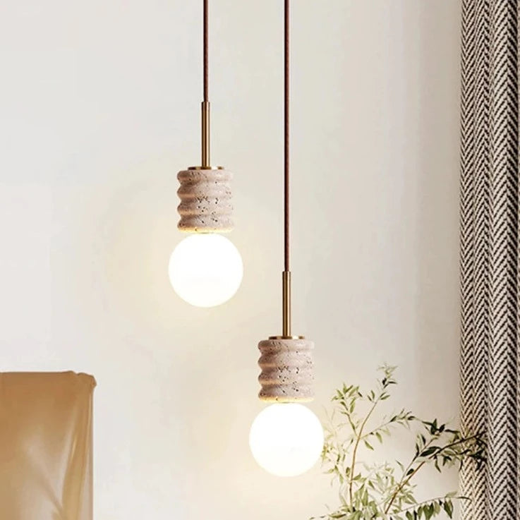 lustre led pour chambre art moderne simple petite lumière suspendue - vue 4 sur 6