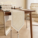 Chemin de table style vintage floral esprit campagne