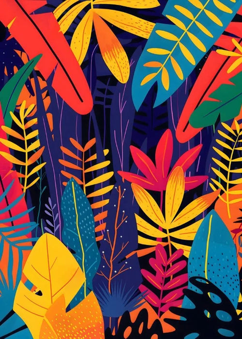 peinture abstraite décorative pour art mural moderne