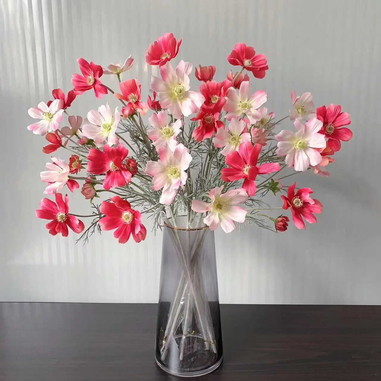 fleur artificielle marguerite blanche pour décorations et cadeaux - vue 6 sur 24