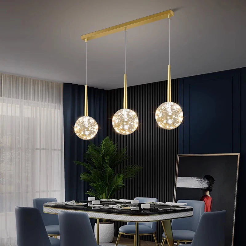 lustre nordique suspension éclairage intérieur décoration maison