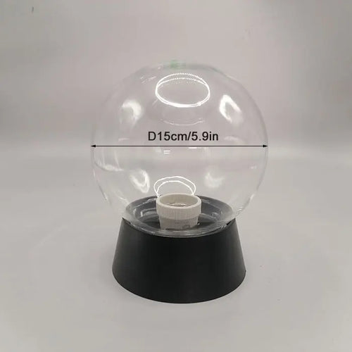 lampadaire extérieur globe noir pour éclairage de jardin et terrasse