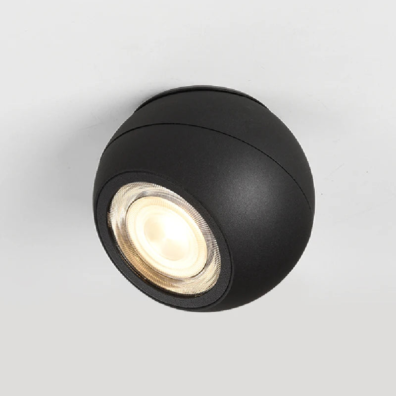 plafonnier led rond modulable 12w - vue 4 sur 6