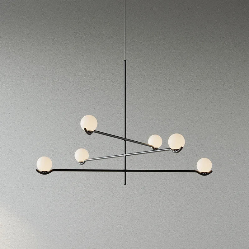 Suspension design LED minimaliste moderne pour salle à manger salon cuisine