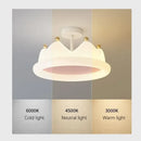plafonnier créatif couronne led protection des yeux romantique pour enfants