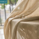 Voilage rayé style europeen americain pour salon chambre