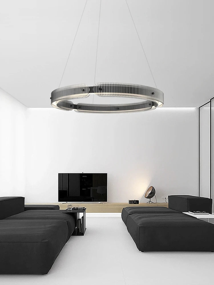 suspension moderne en acrylique pour décoration intérieure élégante - vue 4 sur 7