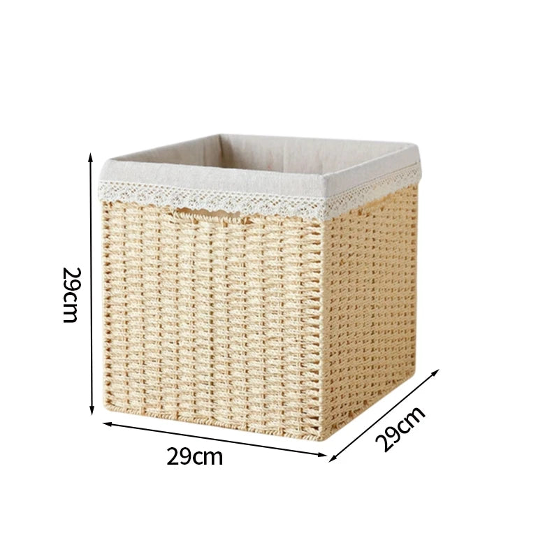 panier de pique-nique en osier pour rangement divers - vue 17 sur 21