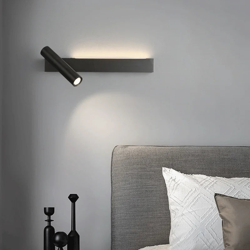 applique murale led de luxe simple style nordique créatif - vue 4 sur 14