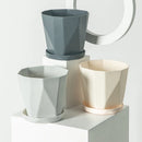 pot de fleurs en plastique style nordique tendance et simple