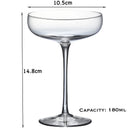 Verre coupe martini 180 ml style élégant cocktail