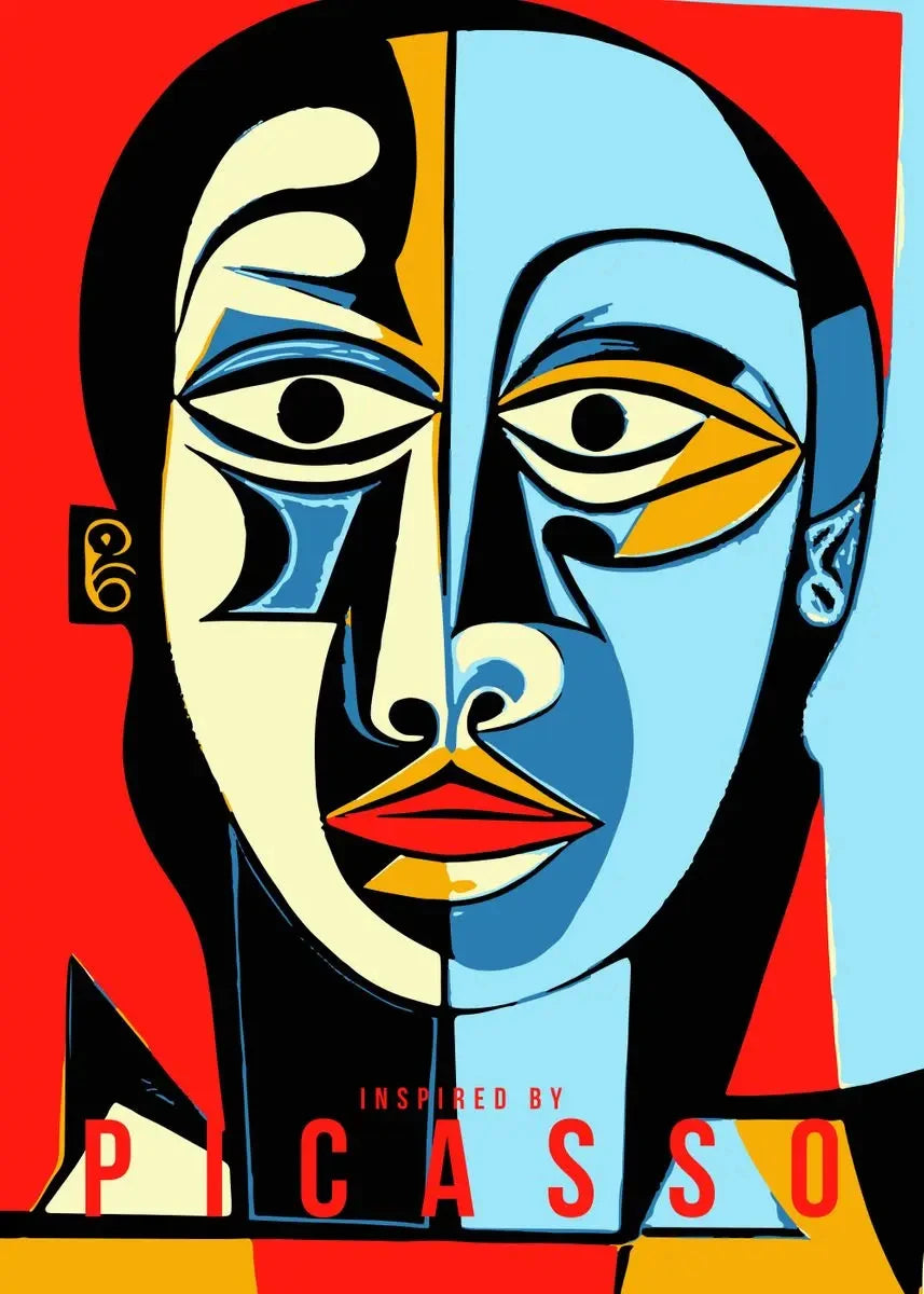oeuvres abstraites vintage de pablo picasso pour décoration murale