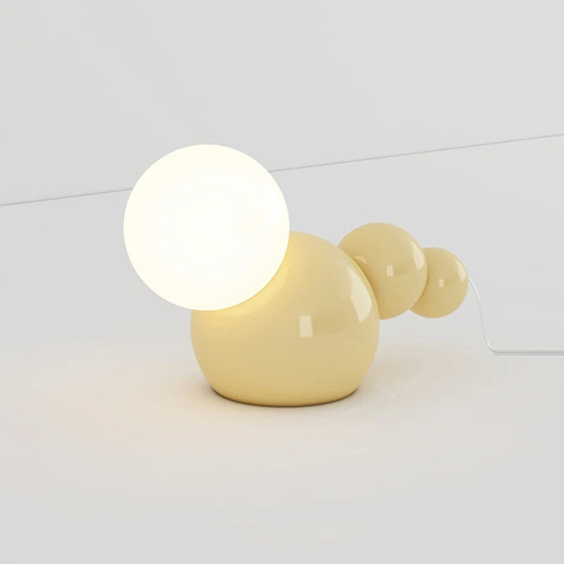 Lampes de Table de chevet d'art nordique LED E27 - vue 6 sur 7