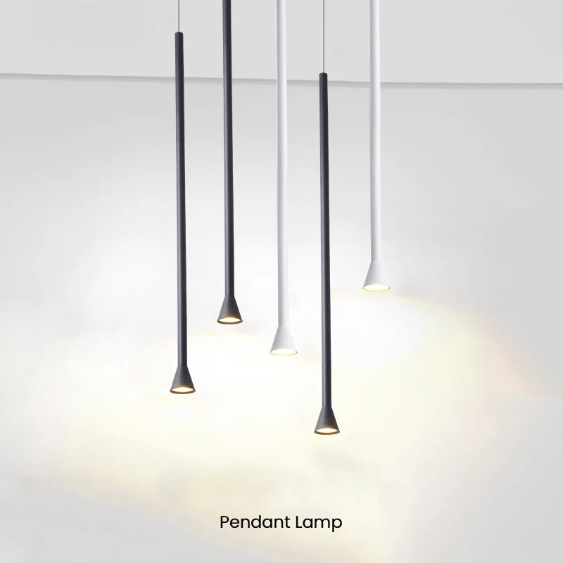suspension led moderne pour un éclairage décoratif intérieur - vue 2 sur 8