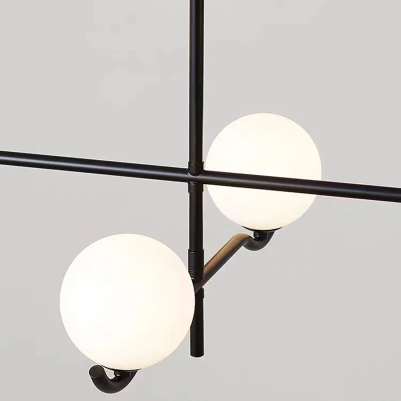 suspension moderne en verre pour décoration intérieure élégante - vue 7 sur 10