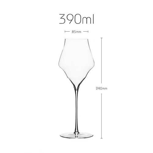 Verre champagne cristal style josephinen fait main fin