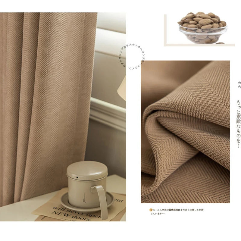 Rideau occultant uni style moderne pour salon chambre - vue 7 sur 23