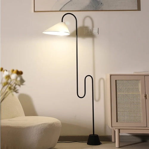 lampadaire led scandinave note de musique vintage d'ambiance