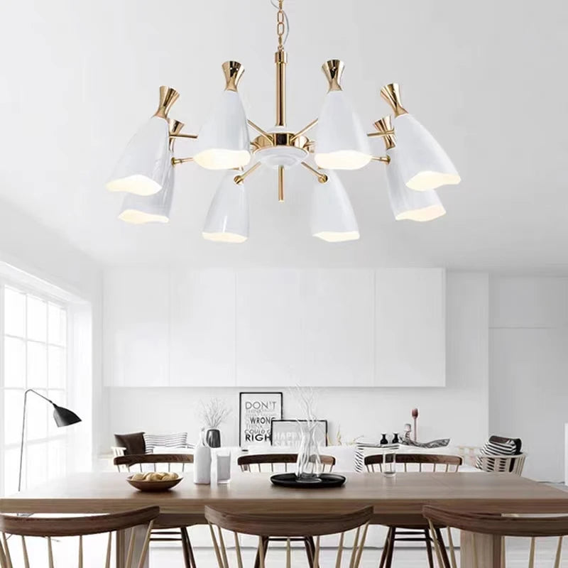 lustre moderne design nordique pour intérieur élégant - vue 7 sur 14
