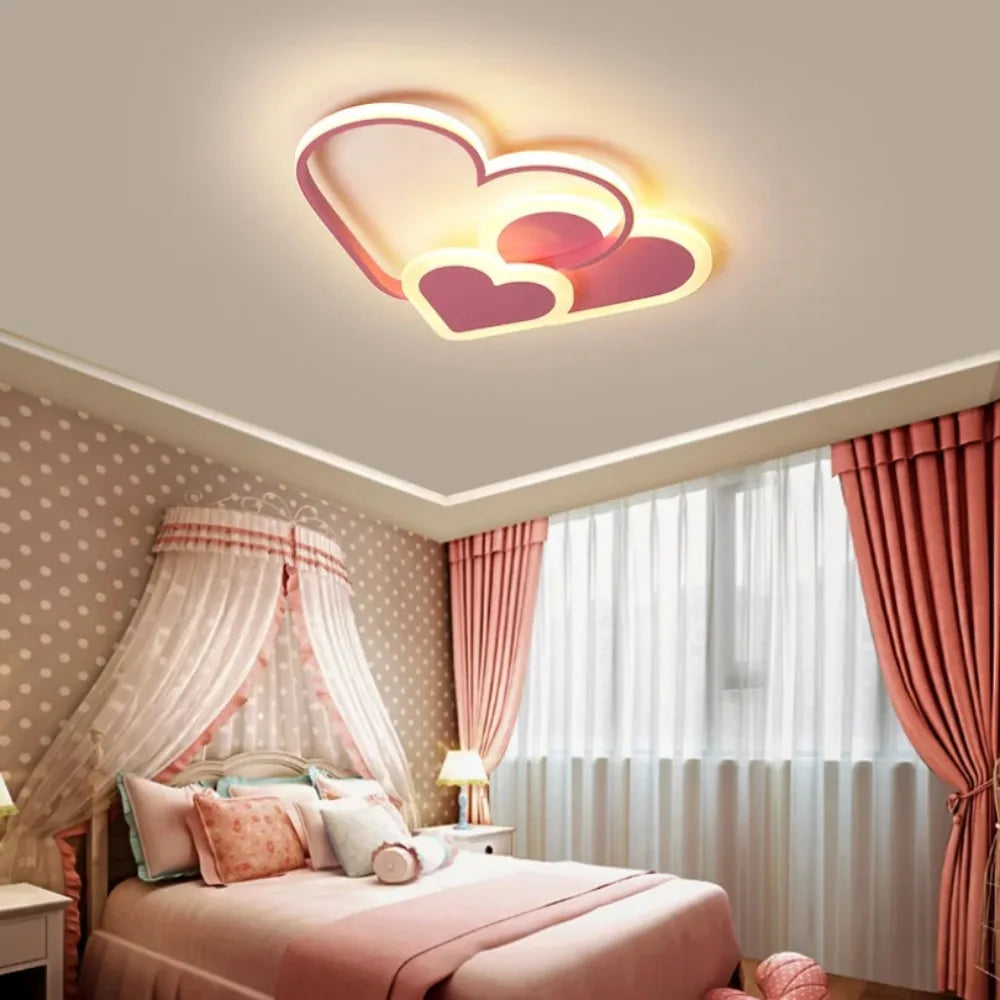 plafonnier led moderne pour enfants décoration maison - vue 5 sur 10
