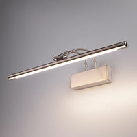 Applique murale LED chromée pour miroir