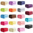 plaid flanelle polaire doux chaud pour lit canapé