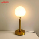 lampe table verre luxueuse chevet postmoderne salon chambre lecture maison
