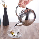 Bouilloire théière acier inoxydable avec infuseur 1l