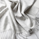 plaid cachemire jacquard rayé double face chaud voyage