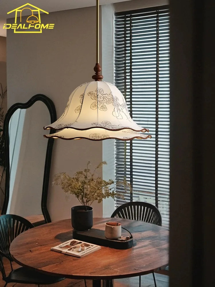 suspension décorative en tissu médiéval design français pour ambiance chaleureuse - vue 5 sur 8