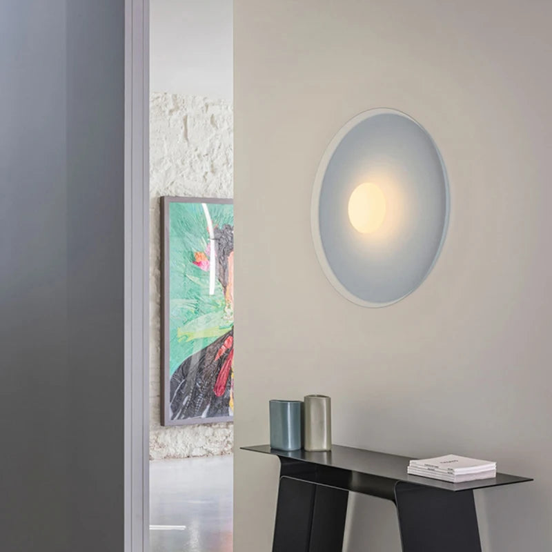 plafonnier led nordique ultra fin pour éclairage intérieur - vue 7 sur 8