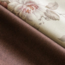 Rideau occultant floral élégant pour salon et chambre