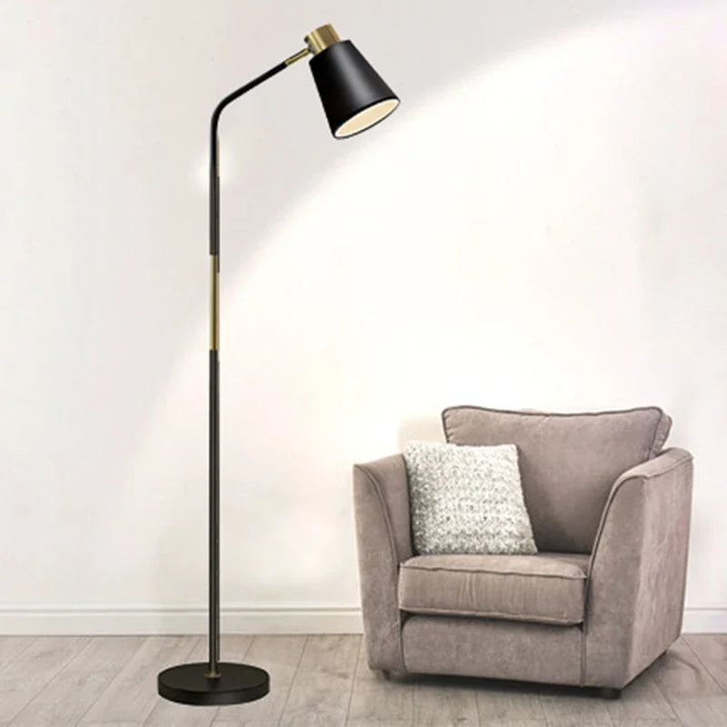 Lampadaire nordique réglable à led pour éclairage décoratif