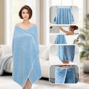Serviette de bain polaire douce sechage rapide anti sable
