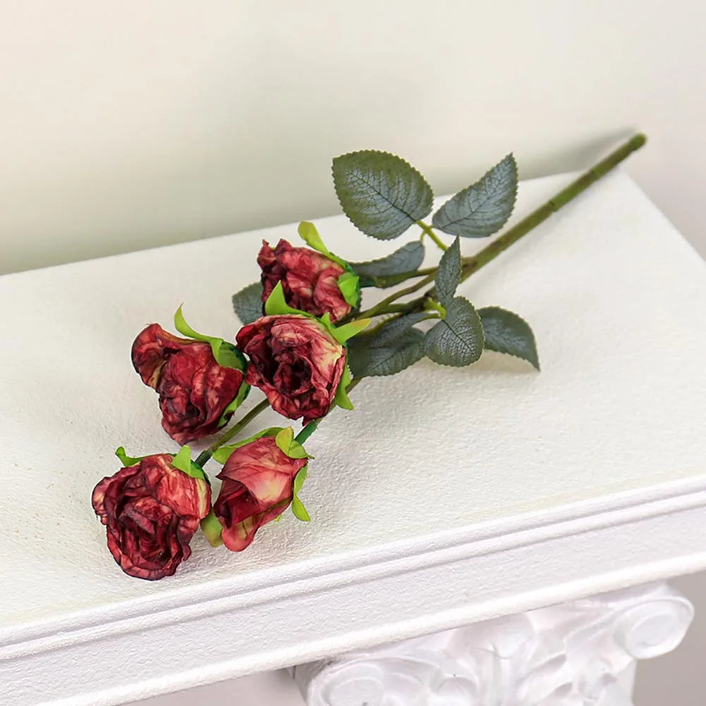fleurs de rose artificielles pour mariage anniversaire et décoration festive - vue 12 sur 13