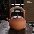 Théière céramique brut style kung fu artisanale résistante