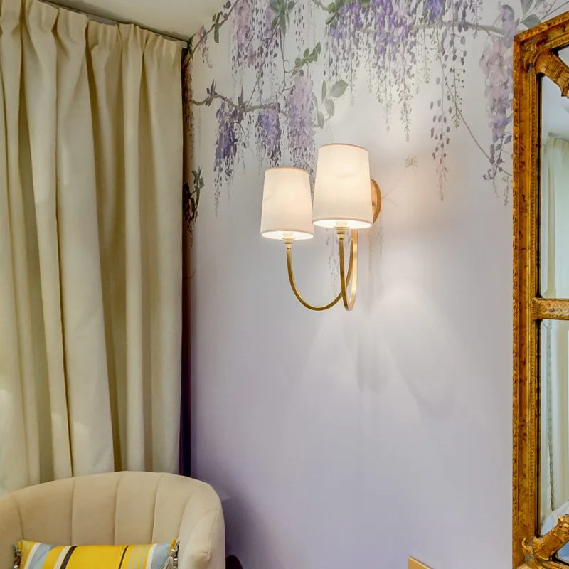Appliques murales modernes intérieur en laiton applique pour chambre salon applique murale décor à la maison chevet applique murale éclairage